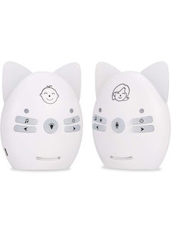 Arabest Wireless Audio Baby Monitor Two-way Talk Back Long Range Transmission VOX Mode Night Light Music Play Volume Adjustment Dual Power Supply  - Image 1