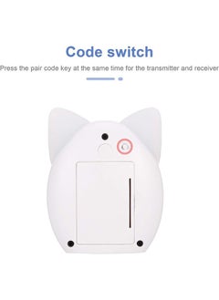 Arabest Wireless Audio Baby Monitor Two-way Talk Back Long Range Transmission VOX Mode Night Light Music Play Volume Adjustment Dual Power Supply  - Image 5