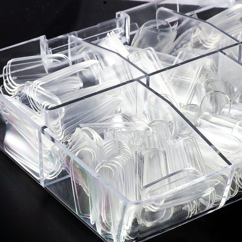 Nail Nail 500/Boxed Transparent Ultra-Thin Seamless Finished Fake Nails Wear French Nail Patch - Image 5