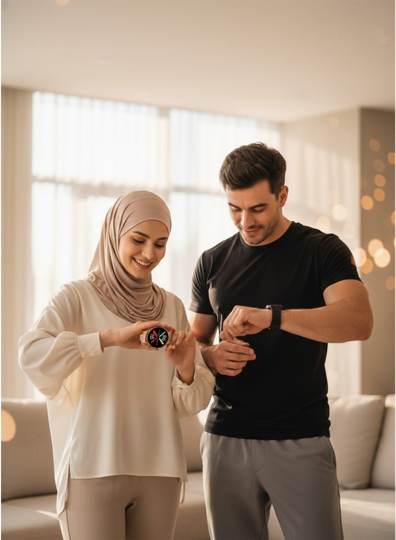 أولون مجموعة ساعات ذكية Tetra S2 & GTR2 AMOLED – مجموعة لياقة ونمط حياة متميزة مزدوجة - Image 4