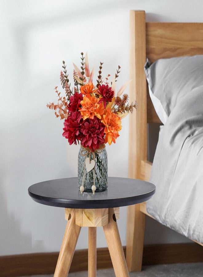 Leftover Fake Flowers in Vase,Table Centerpieces for Dining Room,Kitchen Table Decor,Coffee Table Decor - Image 4