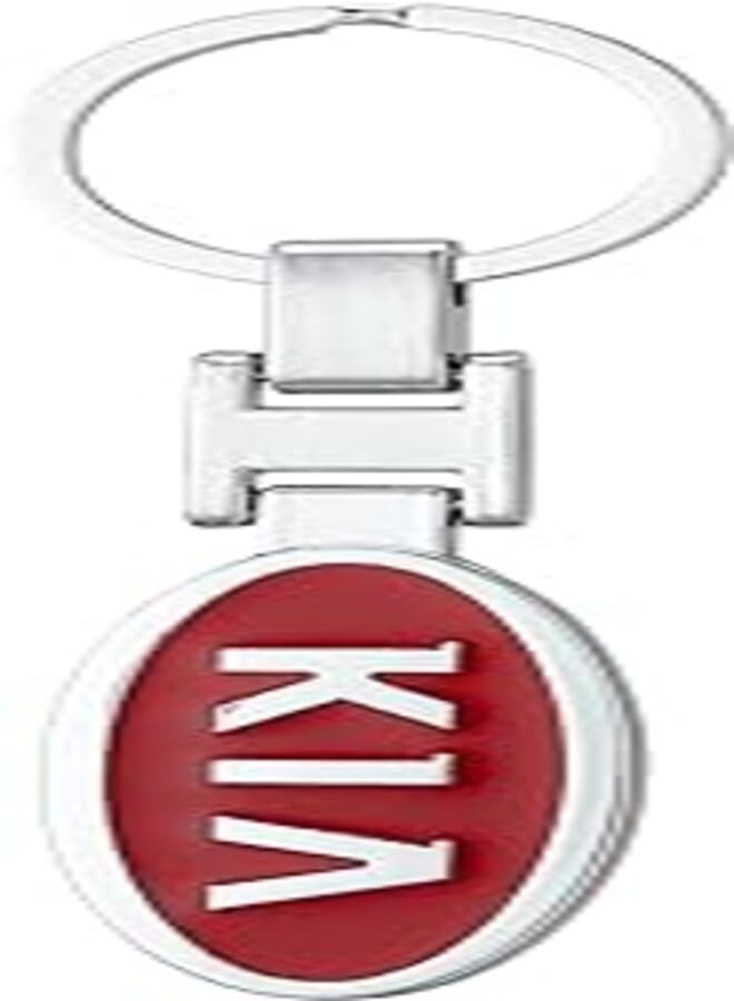 Metal medal - K3 - red for Car keys