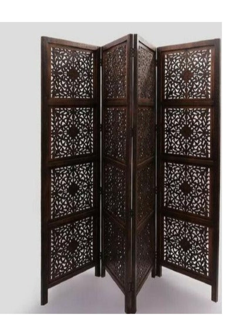 Wooden Twist Handicrafts Partition Wooden Room Divider 