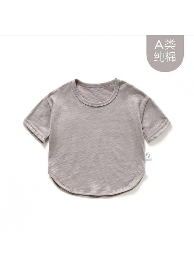 Doxiluka Baby Short Sleeve T-shirt Summer Thin Bamboo Cotton Infant Top Breathable Undershirt Half Sleeve Outfit For Newborns & Toddlers - Image 2