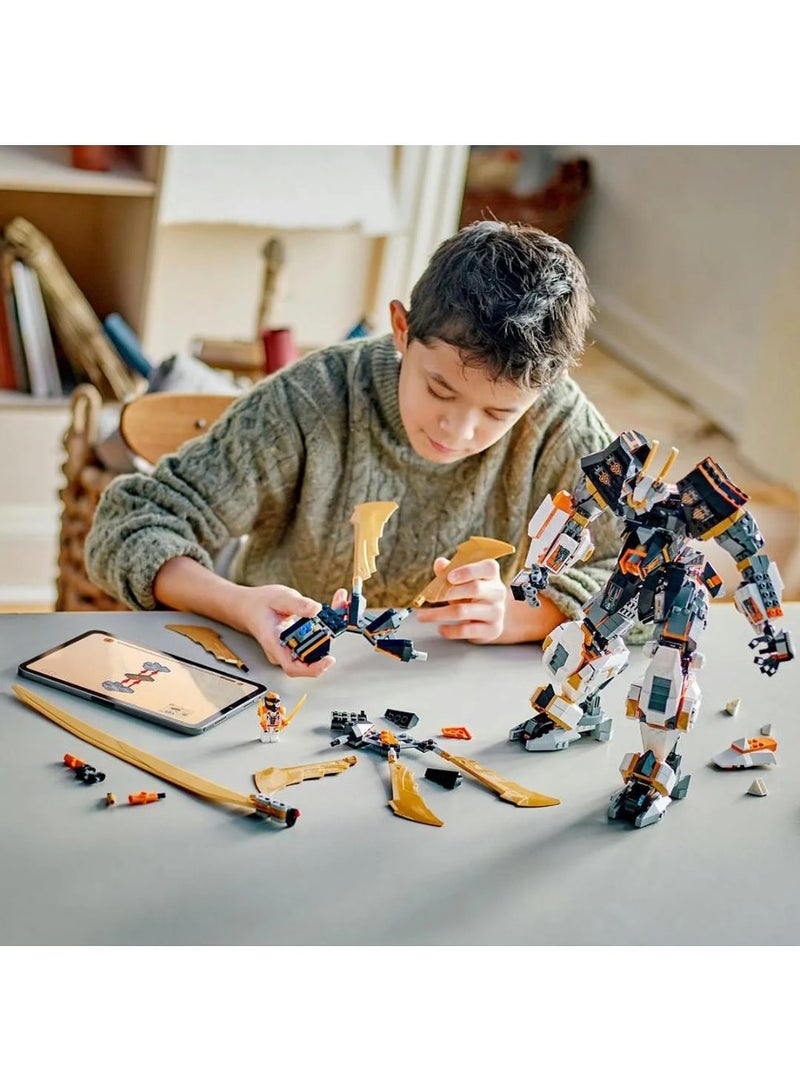 LEGO Ninjago Cole's Titan Dragon Mech 71821 - 1055 Pieces - Image 5