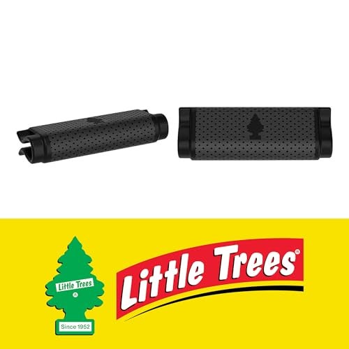 Little Trees Black Ice Vent Wrap Air Freshener 4 Count (Pack of 1) | Bold Citrus & Woody Fragrance | Invisible Vent Design | For Car Air Vents | Imported from USA - Image 4