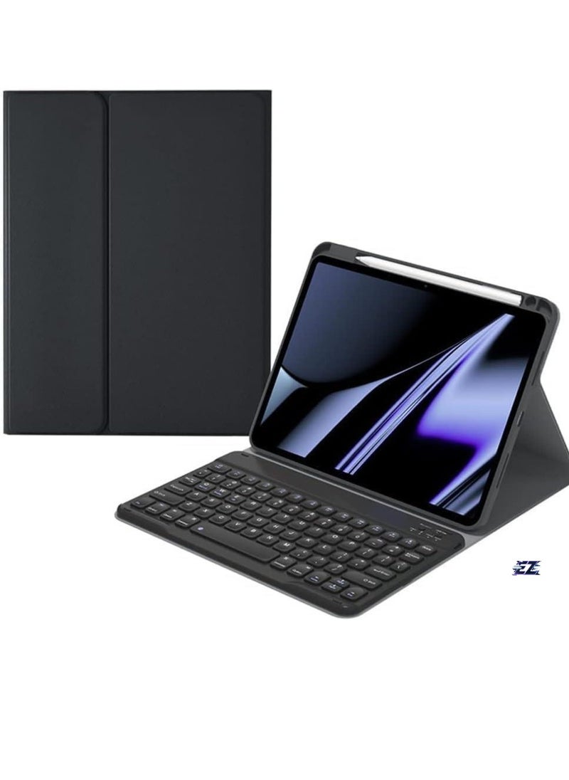 ELTRAZONE Keyboard Case for iPad 10th Generation 2022 – Magnetic Detachable Wireless Keyboard with Pencil Holder, Slim Protective Case for iPad 10.9" (2022) A2696 A2757 A2777, Black  - Image 1