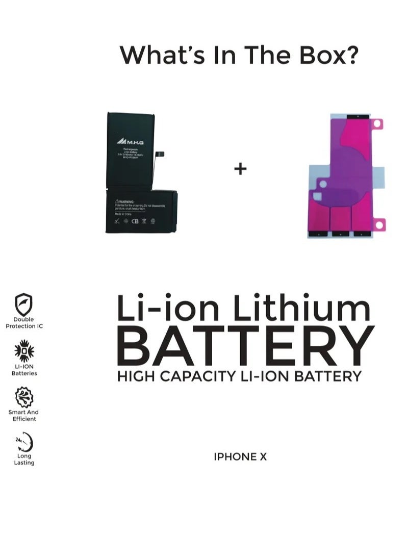 M.H.Q IPHONE X BATTERY  - Image 1