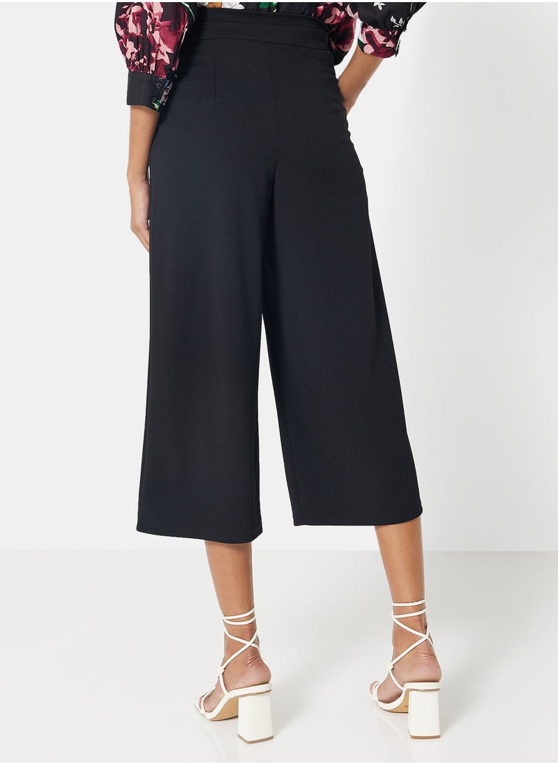 Jacqueline de Yong - Tie-Waist Cropped Pants - Image 1
