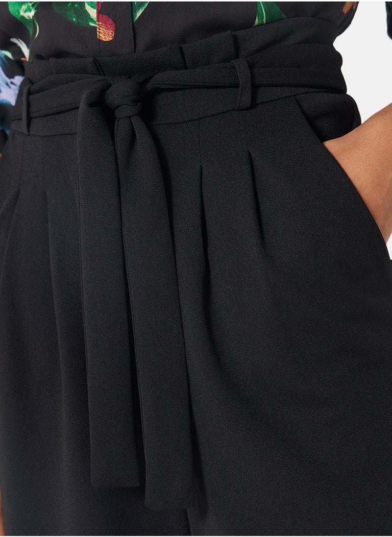 Jacqueline de Yong - Tie-Waist Cropped Pants - Image 1