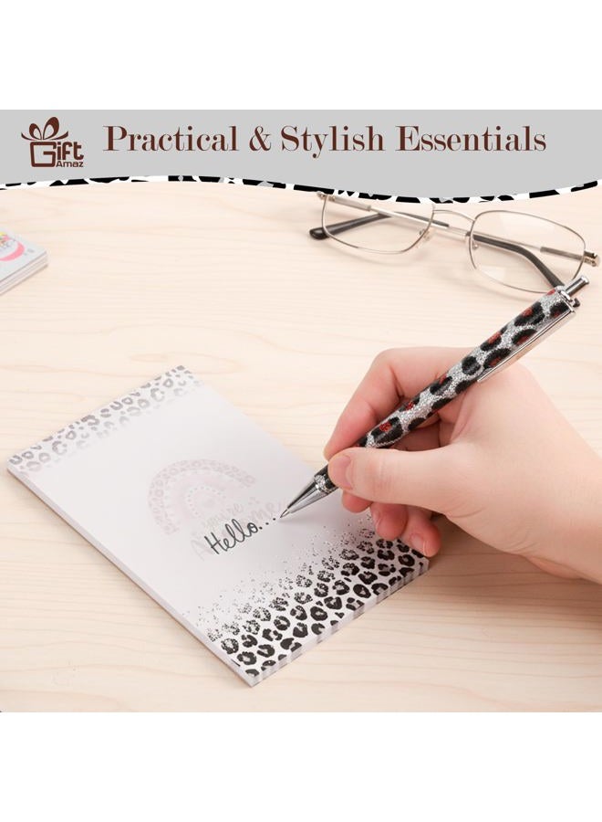 GiftAmaz White Leopard Gifts for Women, Leopard Print Get Well Gift for Women, Self Care Office Gifts Cheer Up New Job Set, Unique New Beginnings Christmas Gift Basket for Mom Wife Friends - Image 5