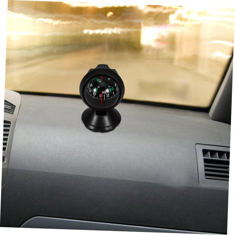 Compact Adhesive Ball Compass for Car Truck Boat Easy Attachment Navigation Tool Gift - Image 5