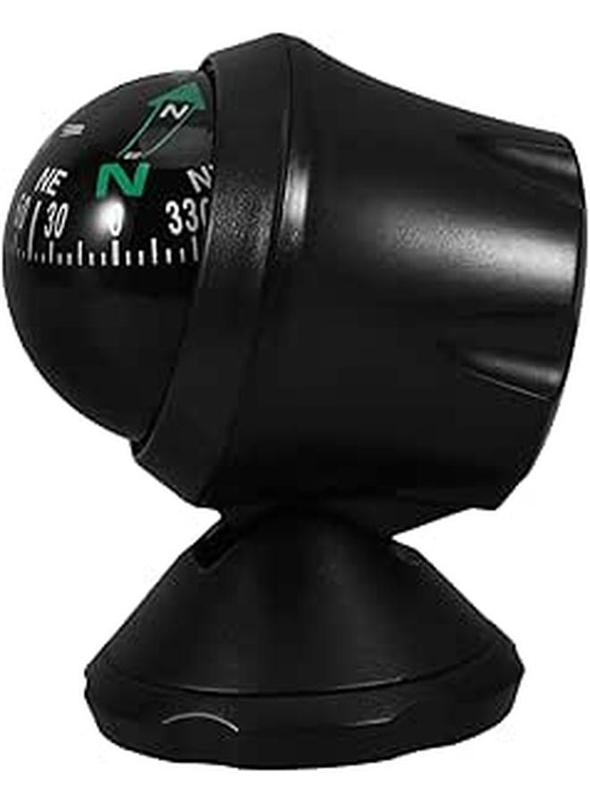 Compact Adhesive Ball Compass for Car Truck Boat Easy Attachment Navigation Tool Gift - Image 1