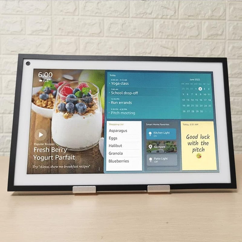 ATOPHK حامل مائل لـ Echo Show 15 باللون الفضي MY041-02 - Image 2