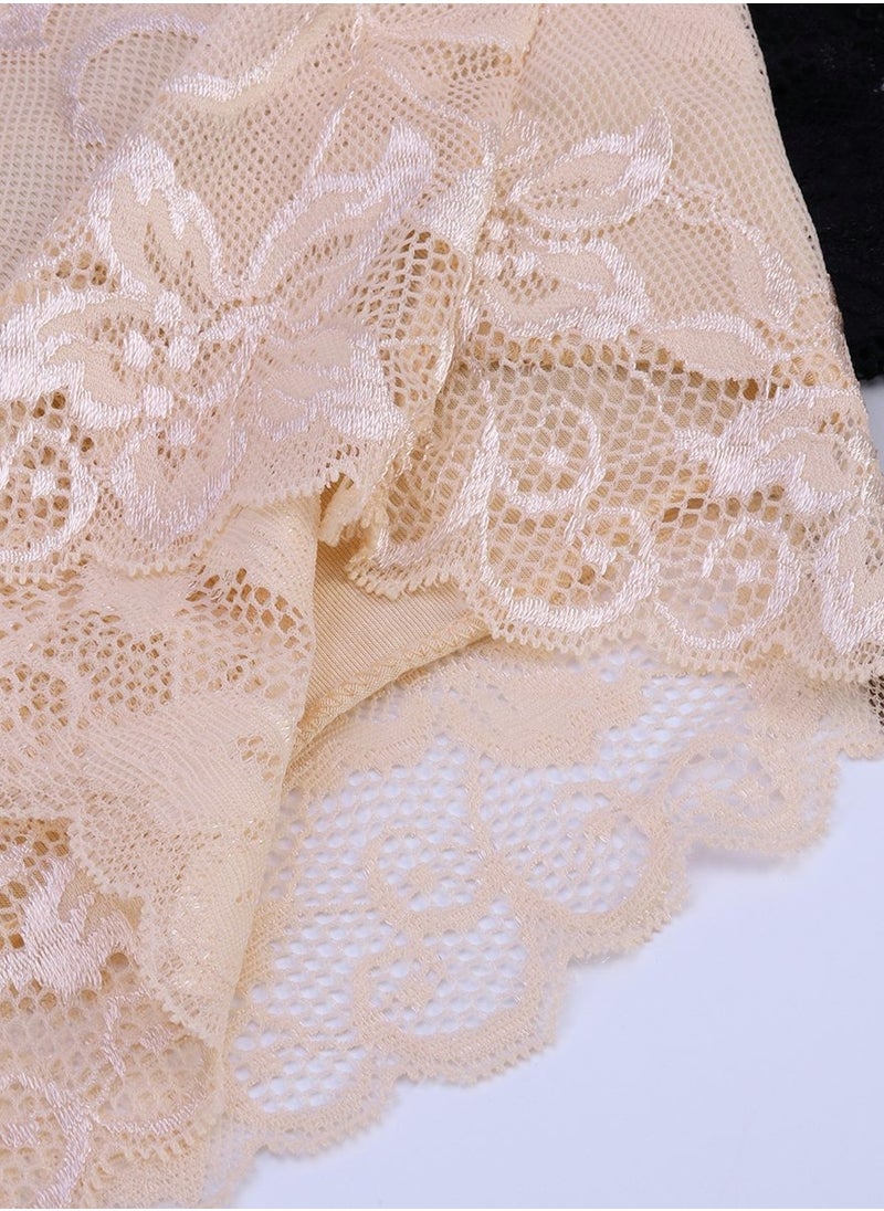 SYOSI - 3 Pcs Women Floral Lace Bandeau, Bra Tube Top, Stretchy Strapless Seamless Chest Wrap for Daily Favor - Image 1