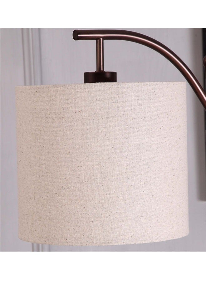 KLNAMAEAAN Nordic Modern Bedroom Linen Cover Standing Floor Vertical Lamp With 9W Bulb - Image 2
