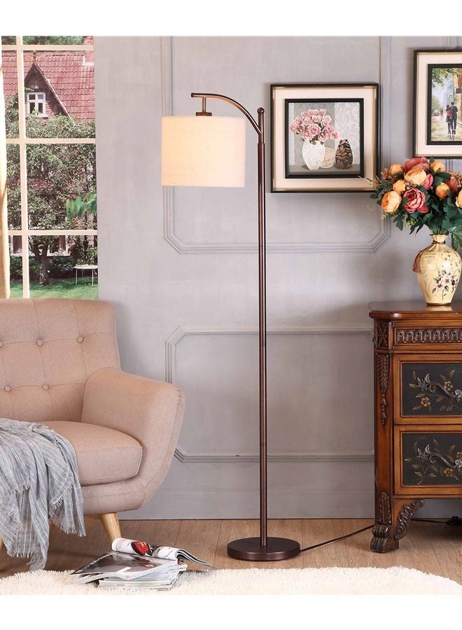 KLNAMAEAAN Nordic Modern Bedroom Linen Cover Standing Floor Vertical Lamp With 9W Bulb - Image 3