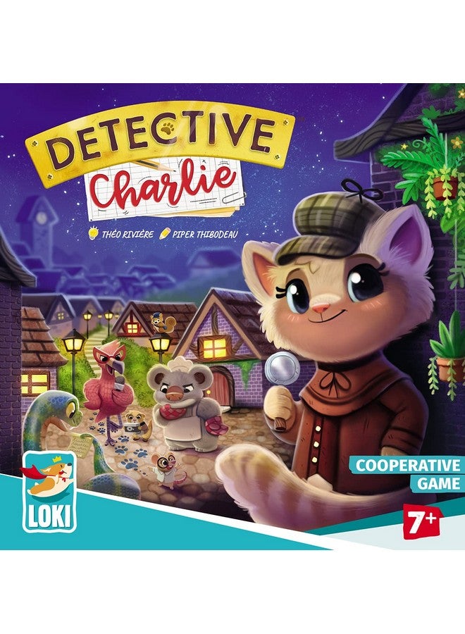 iello IELLO: Detective Charlie, Original Cooperative Game, Full of Humor, for Little Detectives, Strategy Board Game, 25 Minute Play Time, 1 to 5 Players, for Ages 7 and Up  - Image 3