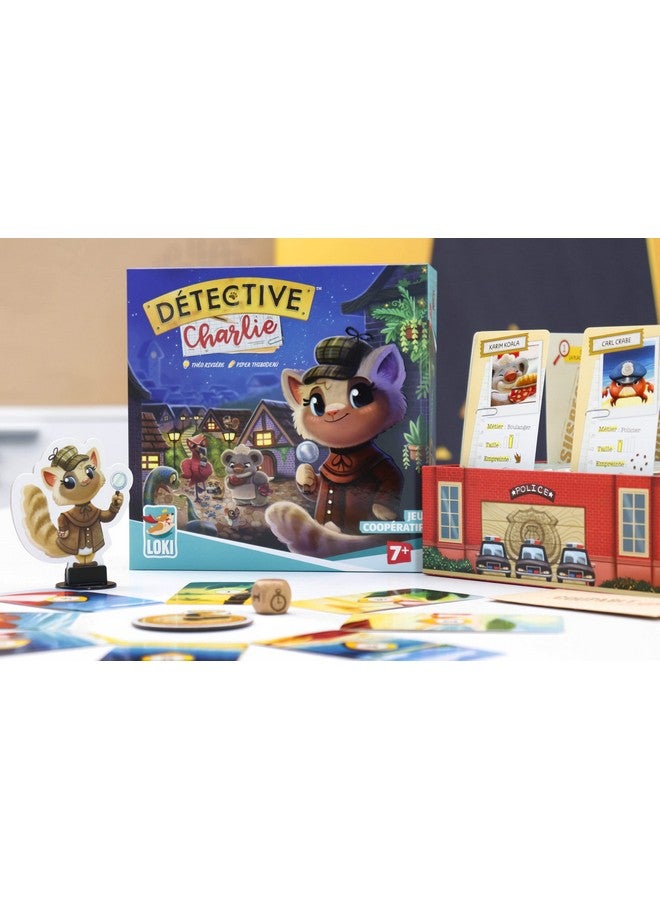 iello IELLO: Detective Charlie, Original Cooperative Game, Full of Humor, for Little Detectives, Strategy Board Game, 25 Minute Play Time, 1 to 5 Players, for Ages 7 and Up  - Image 5