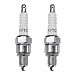 YTFRL 2 PCS Spark Plug A7TC Spark Plug for GY6 50cc 70cc 90cc 110cc 125cc 150cc ATV Dirt Bike Scooter High Performance A7TC Sparks Plugs Replacement for U20FSR U22FSRU C5HA C5HSB - Image 2