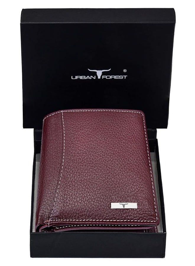 URBANFOREST URBAN FOREST Brown Leather Men's Wallet - Image 1