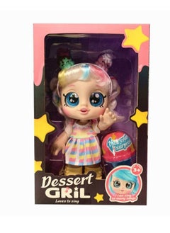 Generic 14 inch candy girl doll with surprise ice cream box for girls ...