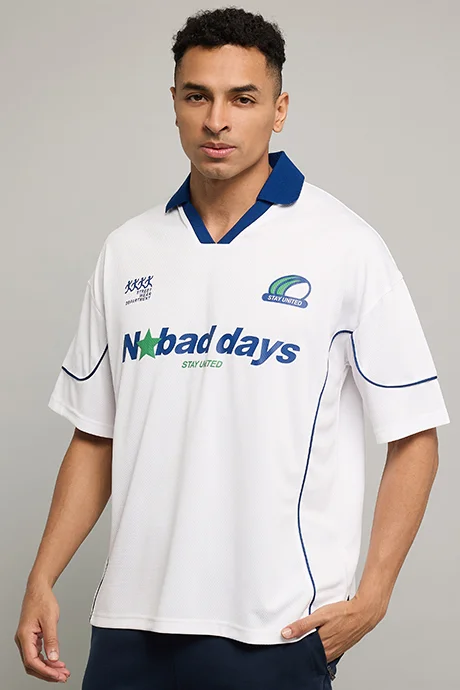 أر أند بي Printed Polo T-Shirt with Short Sleeves