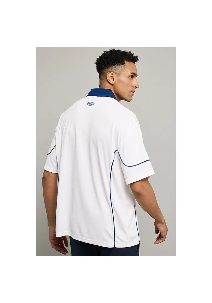 أر أند بي Printed Polo T-Shirt with Short Sleeves