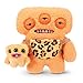Fuggler Mini Rascals 9inch Assortment Series 1 Double Trouble Alien Orange Teddy by ZURU Funny Ugly Monster Plush Toy - Image 3