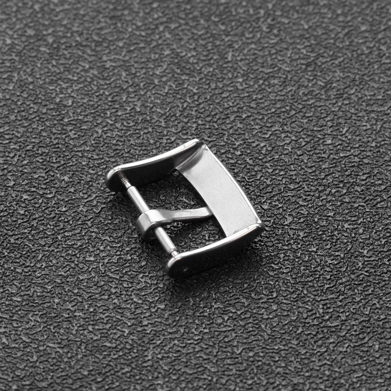 Stainless Steel Watch Clasp Metal Watch Band Buckle Watch Belt Buckle Fashion Watch Accessories (Silver) - Image 5