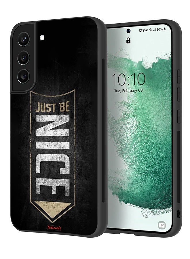 Tolwak Samsung Galaxy S21 Plus 5G Protective Case Cover Just Be Nice - Image 1