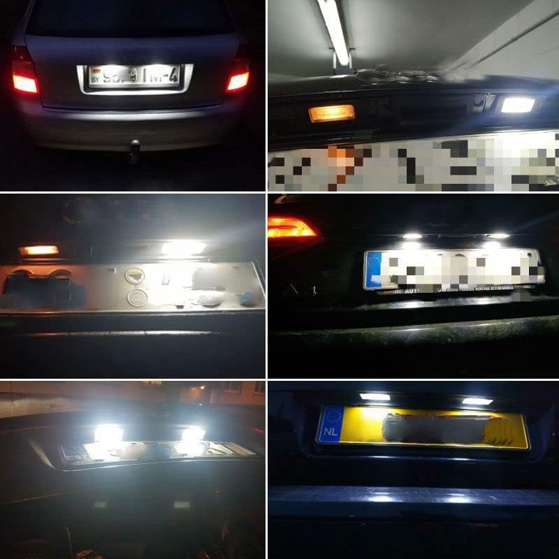 DEMULAX 2pcs 12V LED License Plate Lights - Image 5