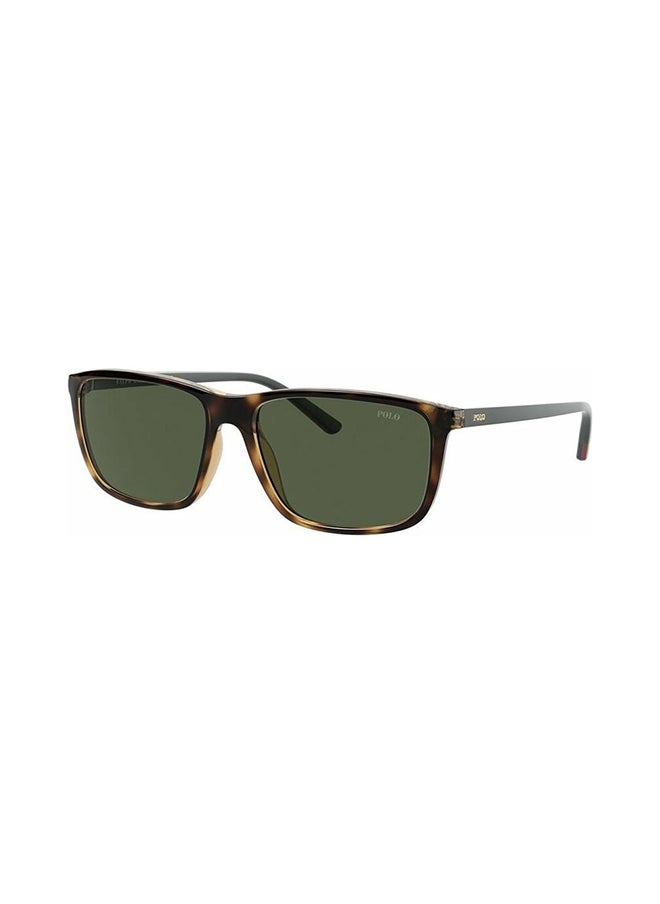 POLO RALPH LAUREN - Men Rectangular Shape Sunglasses - PH4171 500371 57 - Lens Size: 57 millimeter - Image 1