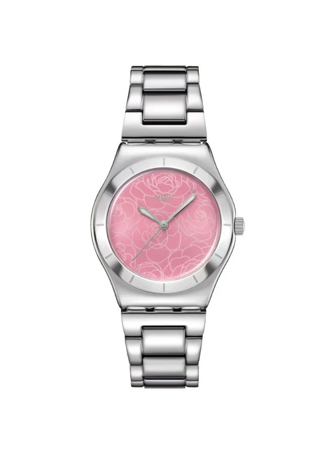 Swatch ساعة يد سواتش بتصميم بتلة YLS234G للنساء - Image 1