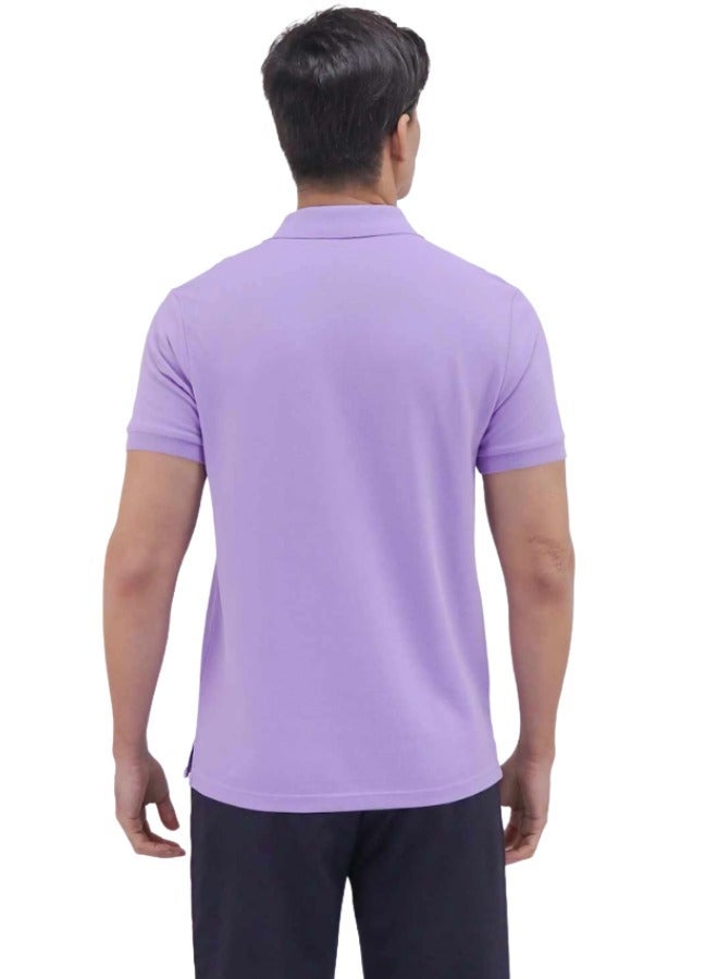 Lux Nitro Men's Solid Regular Fit T-Shirt | Purple | Color Shade May Vary - Image 5