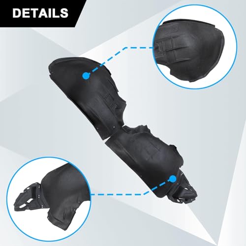 Sekeseauto 2Pcs Front Fender Liner Set,Left and Right Side, Fit for Chevrolet Malibu 2016-2018 L/LS/LT/Premier, Replace# GM1248265 GM1249265, 84062807 84062808 - Image 5