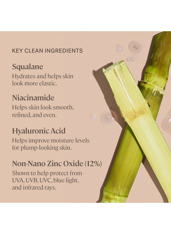 ILIA Super Serum Skin Tint SPF 40 | Non-Comedogenic, Vegan, LIghtweight to Help Against Blue Light, + Pollution while Hydrating, Smoothing, + Refining (Bom Bom ST5, 1 fl oz | 30 ml) - Image 5