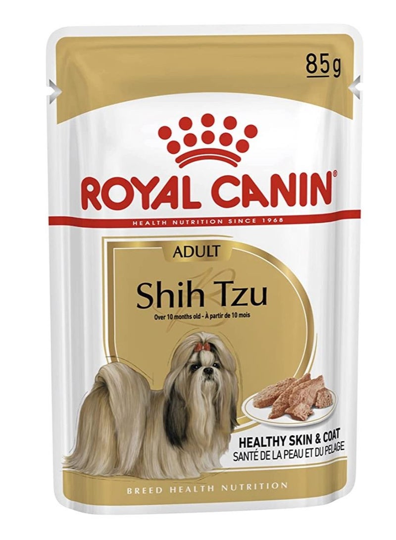 ROYAL CANIN Breed Health Nutrition Shih Tzu Adult Wet Food 12x85g - Image 2