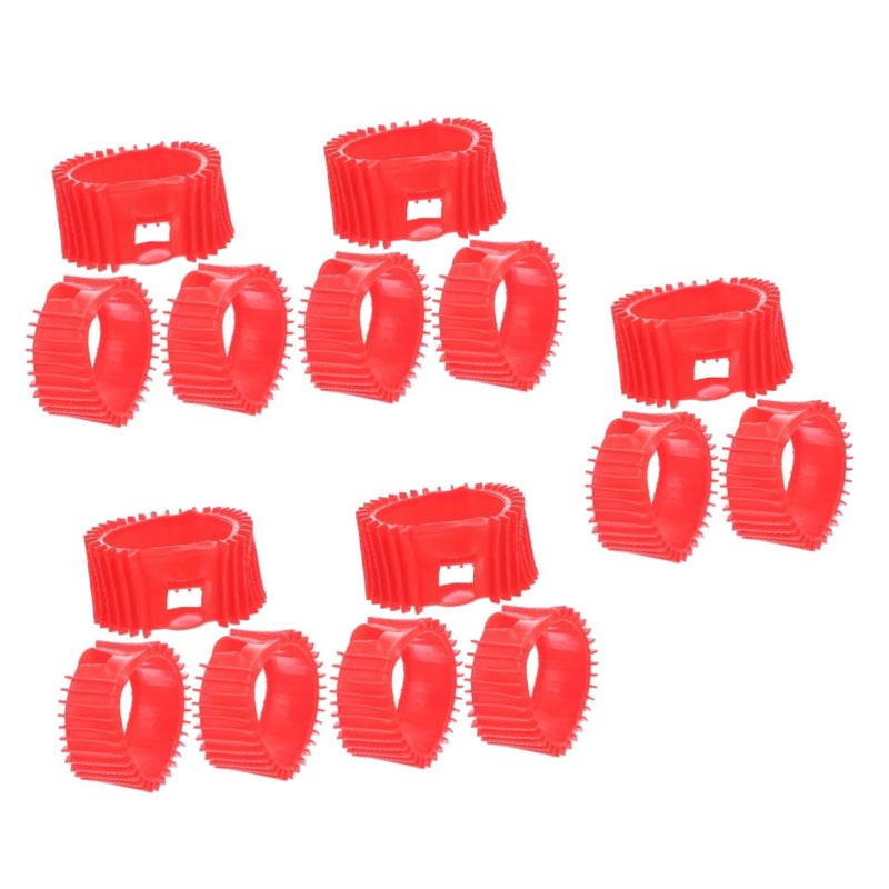 جارفالون 15 قطعة واقي مقياس الأسيتيلين والأكسجين أغطية مقاومة للصدمات ومبطنة - Image 2