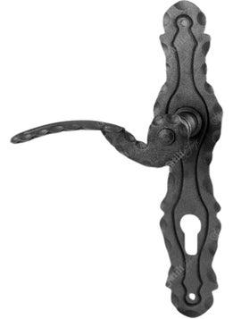 Fatih Decorative Wrought Iron Metal/iron Door Handle 