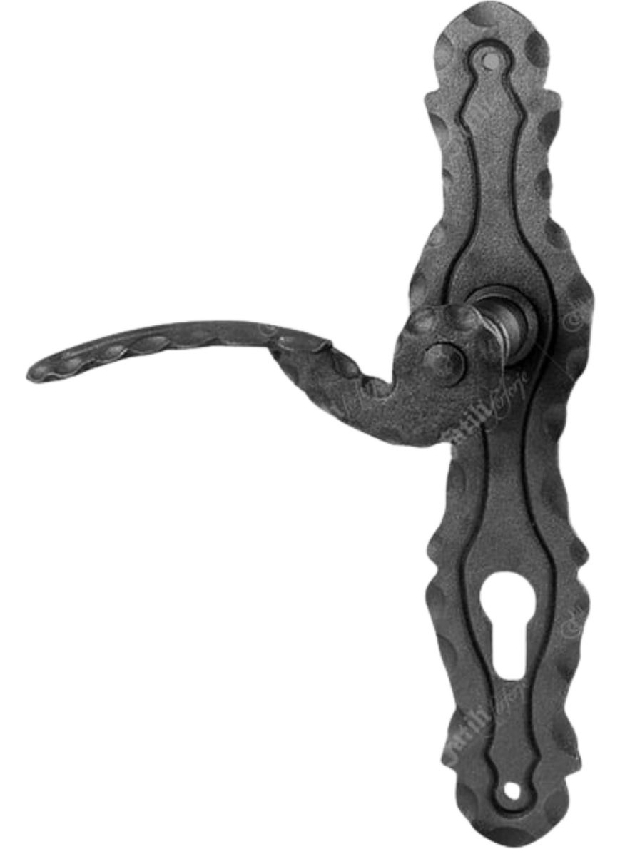 Fatih Decorative Wrought Iron Metal/iron Door Handle 
