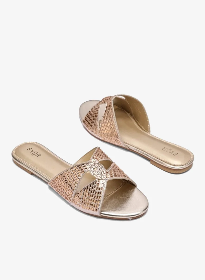FYOR Cut-work Mirror Slide MY 249