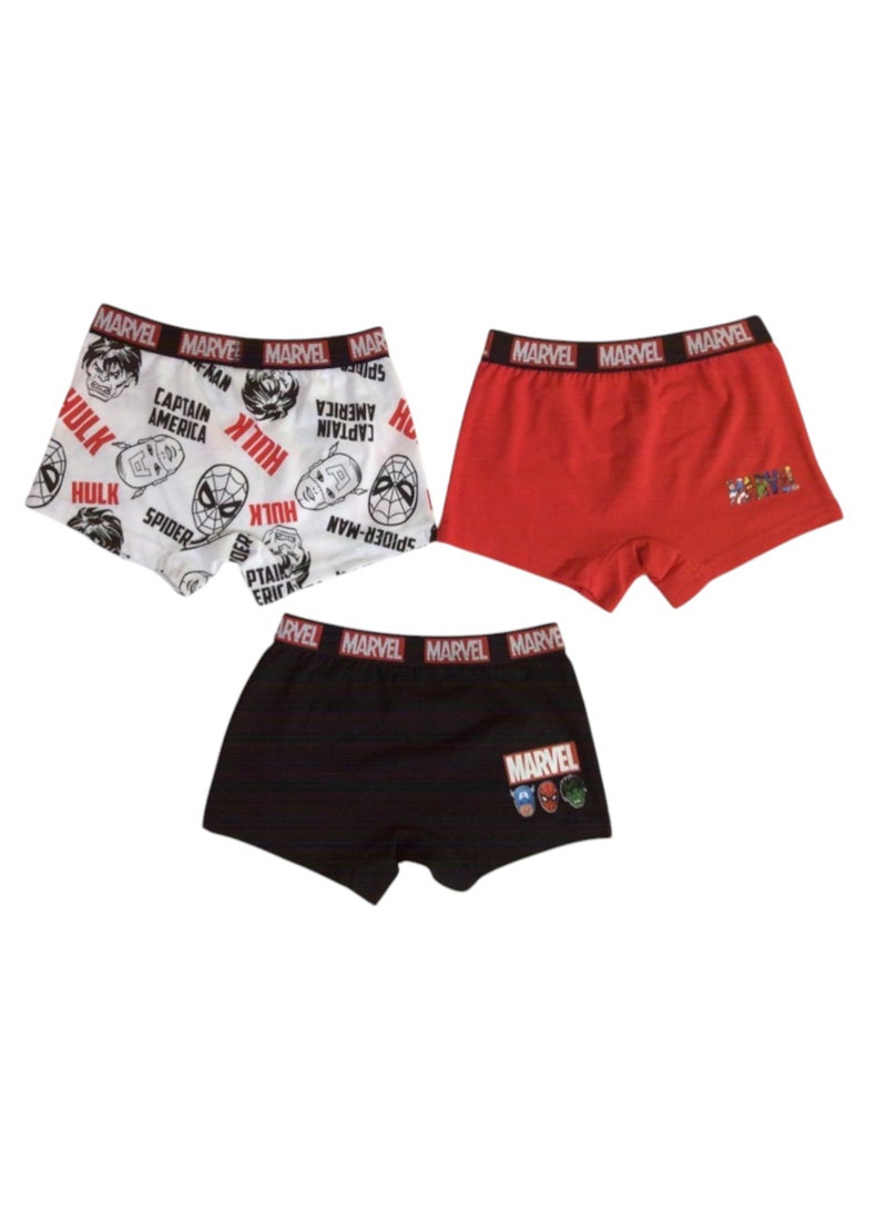 AVENGERS MARVEL 3PCS BOYS BOXER , 65%polyester,35%cotton  - Image 3