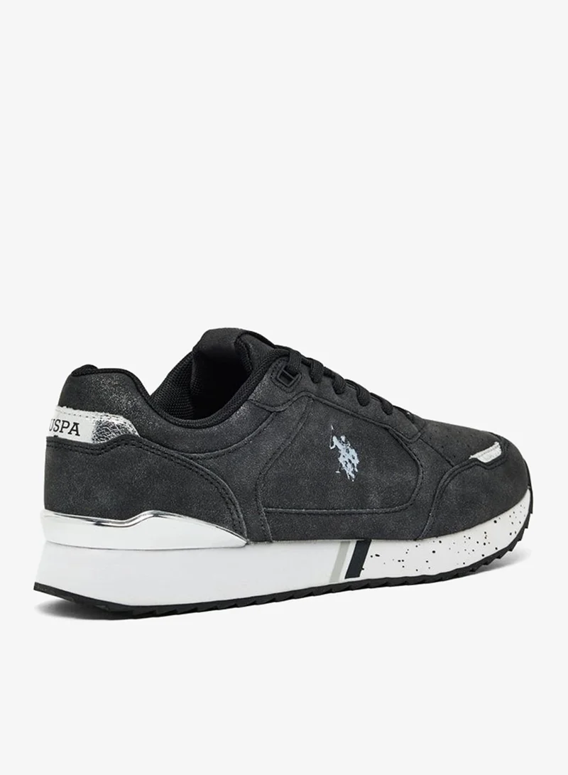 U.S. Polo Assn. BLACK Women Low Top Comfort Sneakers for Women | Best Price UAE