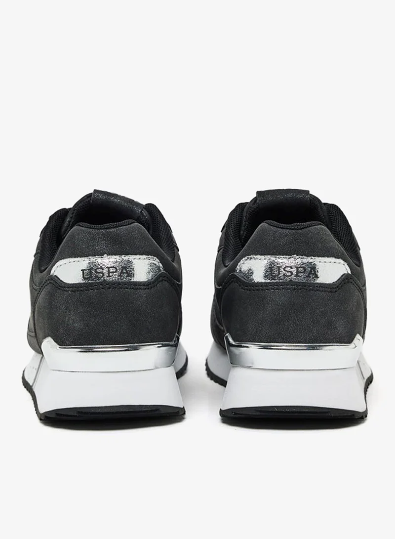 U.S. Polo Assn. BLACK Women Low Top Comfort Sneakers for Women | Best Price UAE