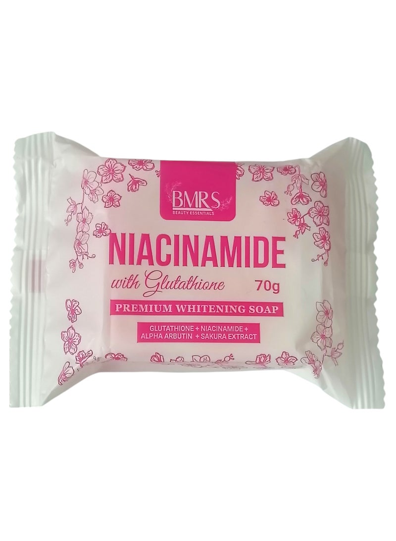بمارس نياسيناميد مع الجلوتاثيون صابون التبييض الفاخر - Image 1