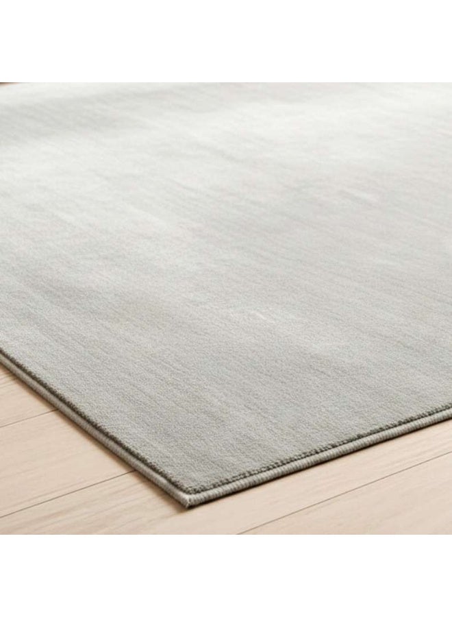 Pan Home Handwoven Textured Viscose Rug - Stone Grey - Image 2