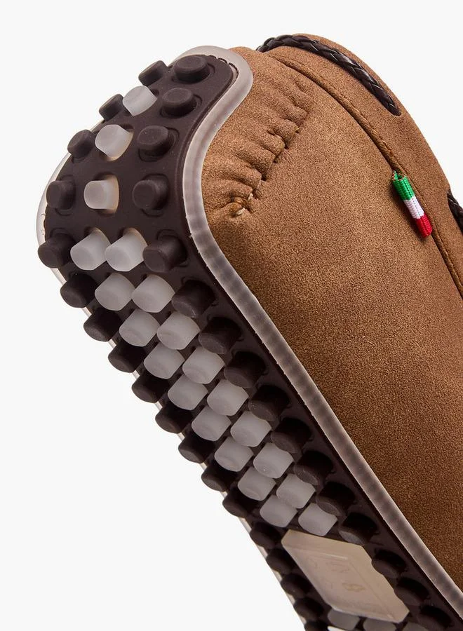 Renzo Ruganni TAN Renzo Rugatti Men Lightweight Suede Driving Shoes for Men | Best Price UAE