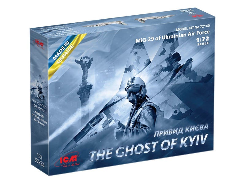 ICM 72140 MiG29 of Ukrainian Air Force The Ghost of Kyiv Plastic Airplane Model Kit in 172 Scale HighlyDetailed Replica of The Original MiG29 913 - Image 2