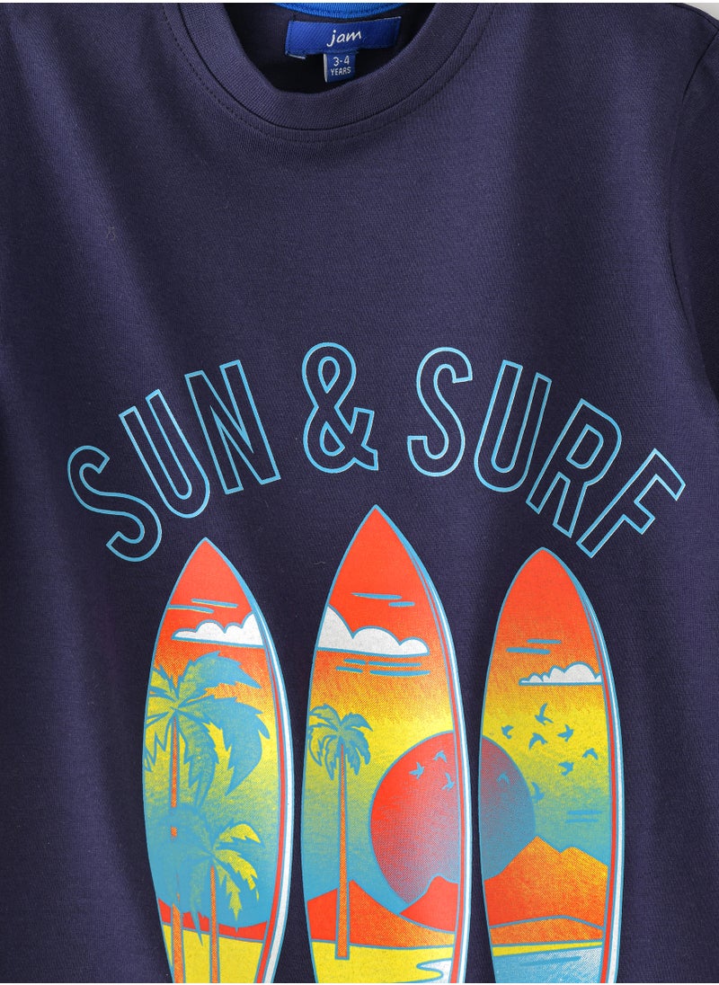JAM Playful Prints & Comfy Cotton: Boys' Short-Sleeve Tees for Spring & Summer  - Image 3